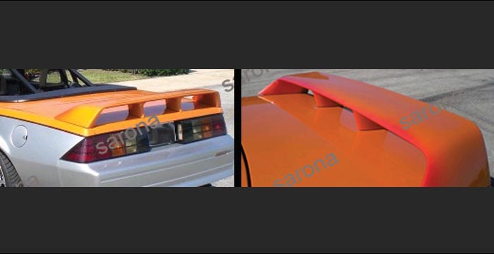 Custom Chevy Camaro Trunk Wing  Coupe (1982 - 1989) - $295.00 (Manufacturer Sarona, Part #CH-004-TW)